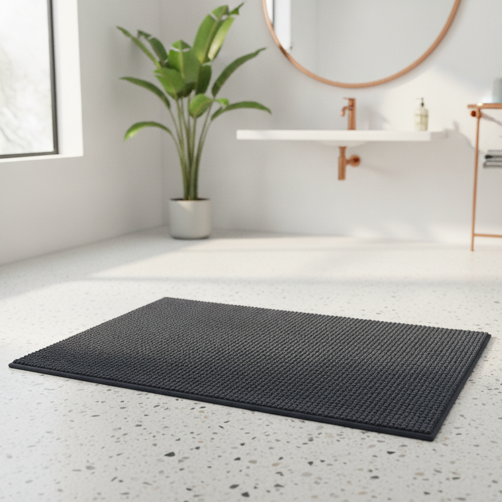 Soft Thin Bathroom Rug
