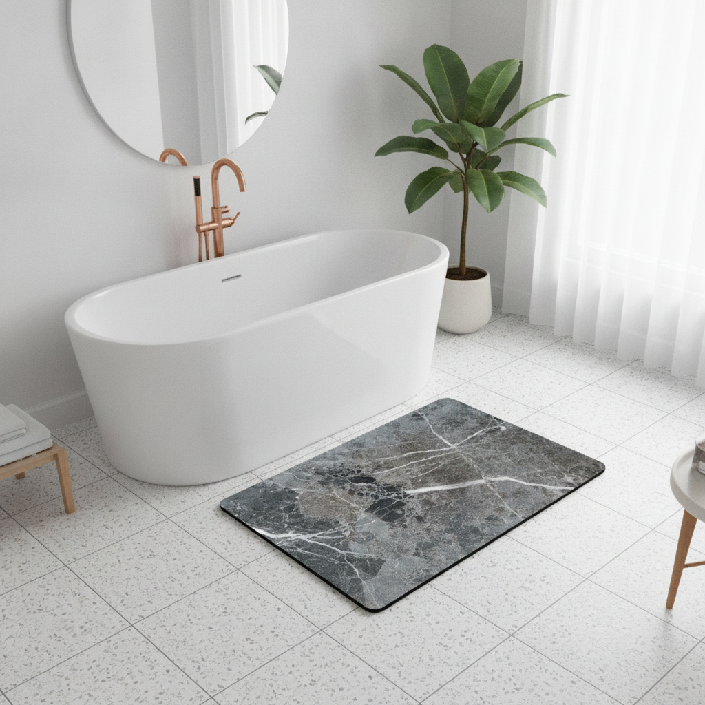 Large Design Non-Slip Bath Mat