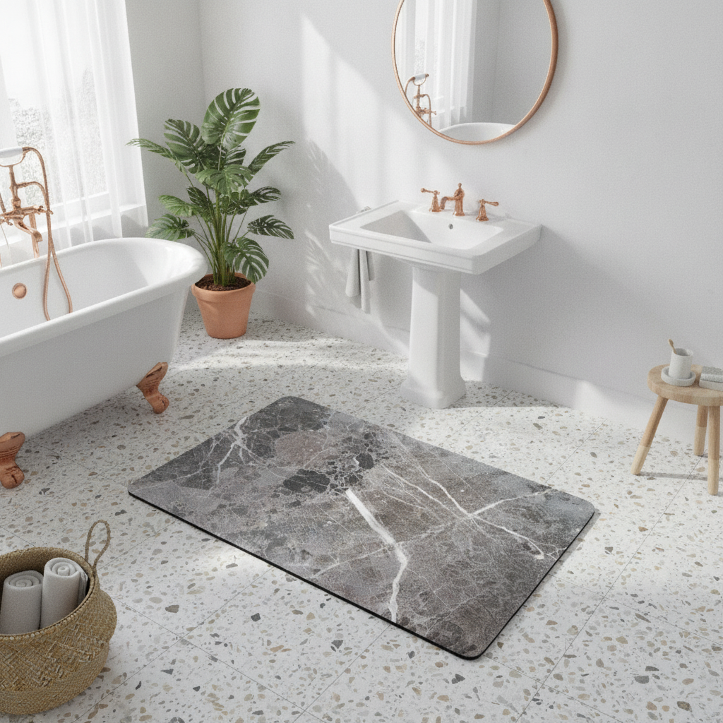 Large Design Non-Slip Bath Mat
