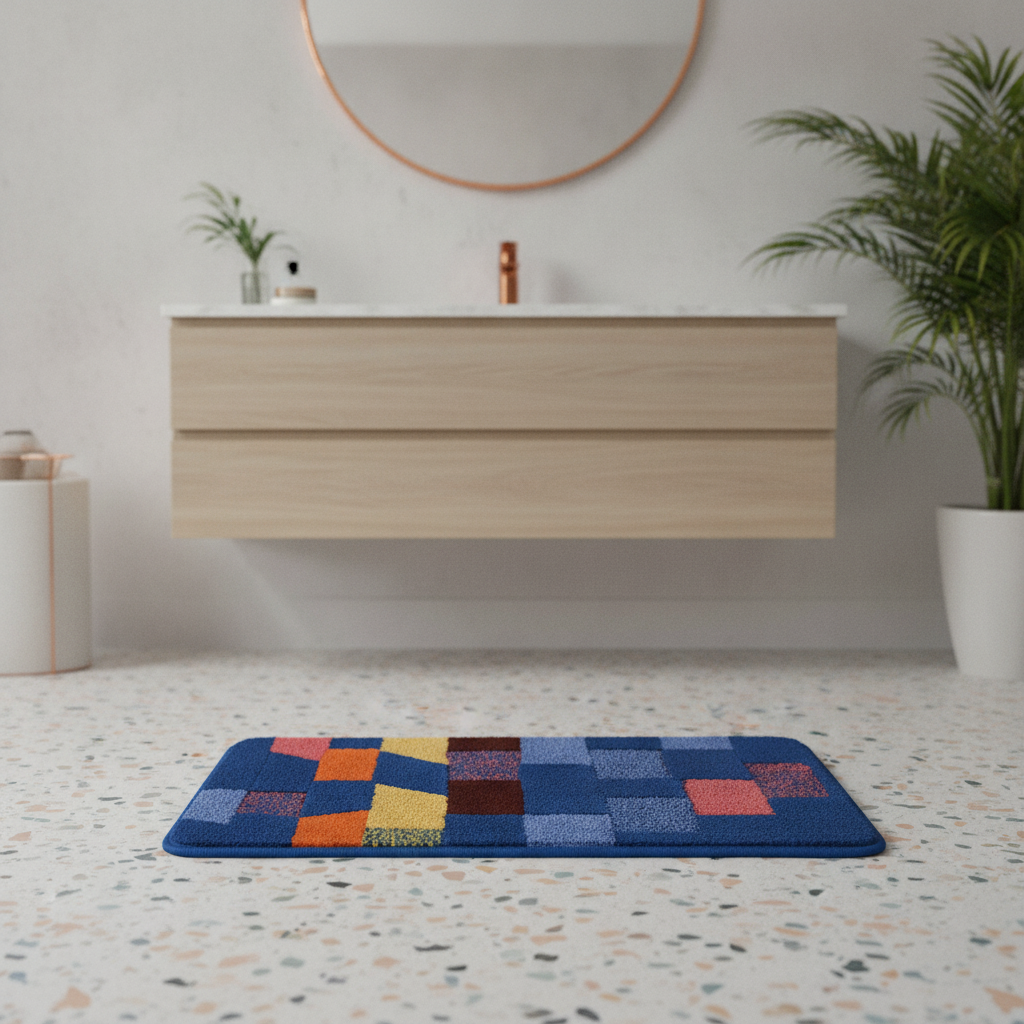 Pattern Bath Mat
