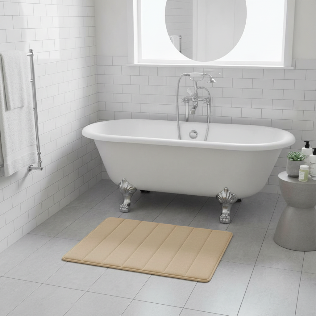 Ultra Absorbent Bathroom Rug - care instructions