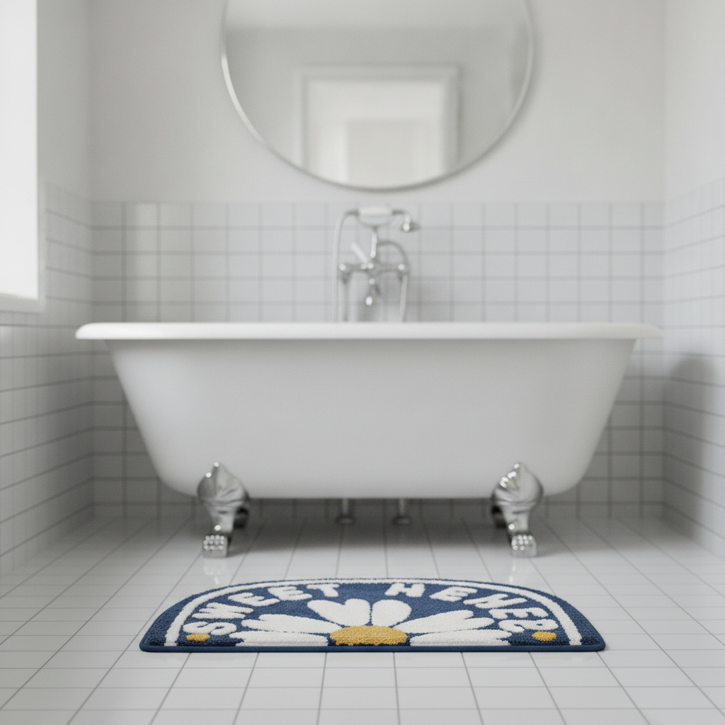 Thick Half Moon Bath Mat - view 13