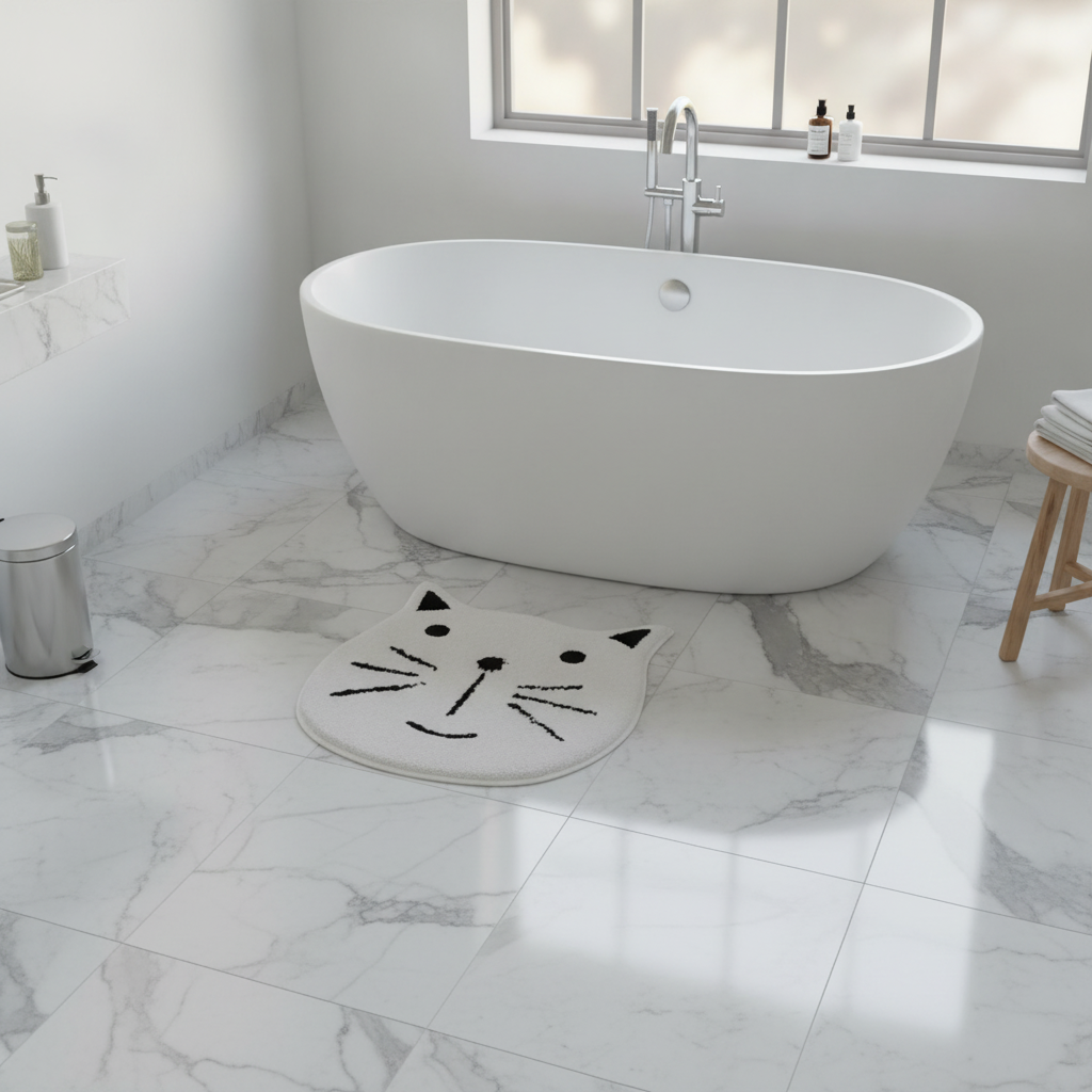 Cat Bath Mat
