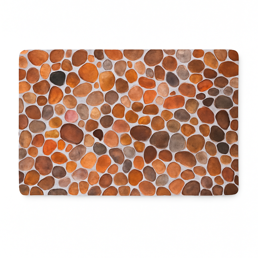 Shape Pebble Bath Mat