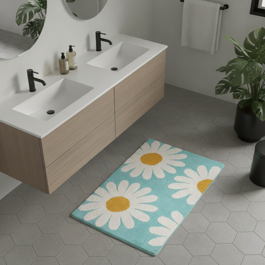 Scandinavian Bath Mat - product detail