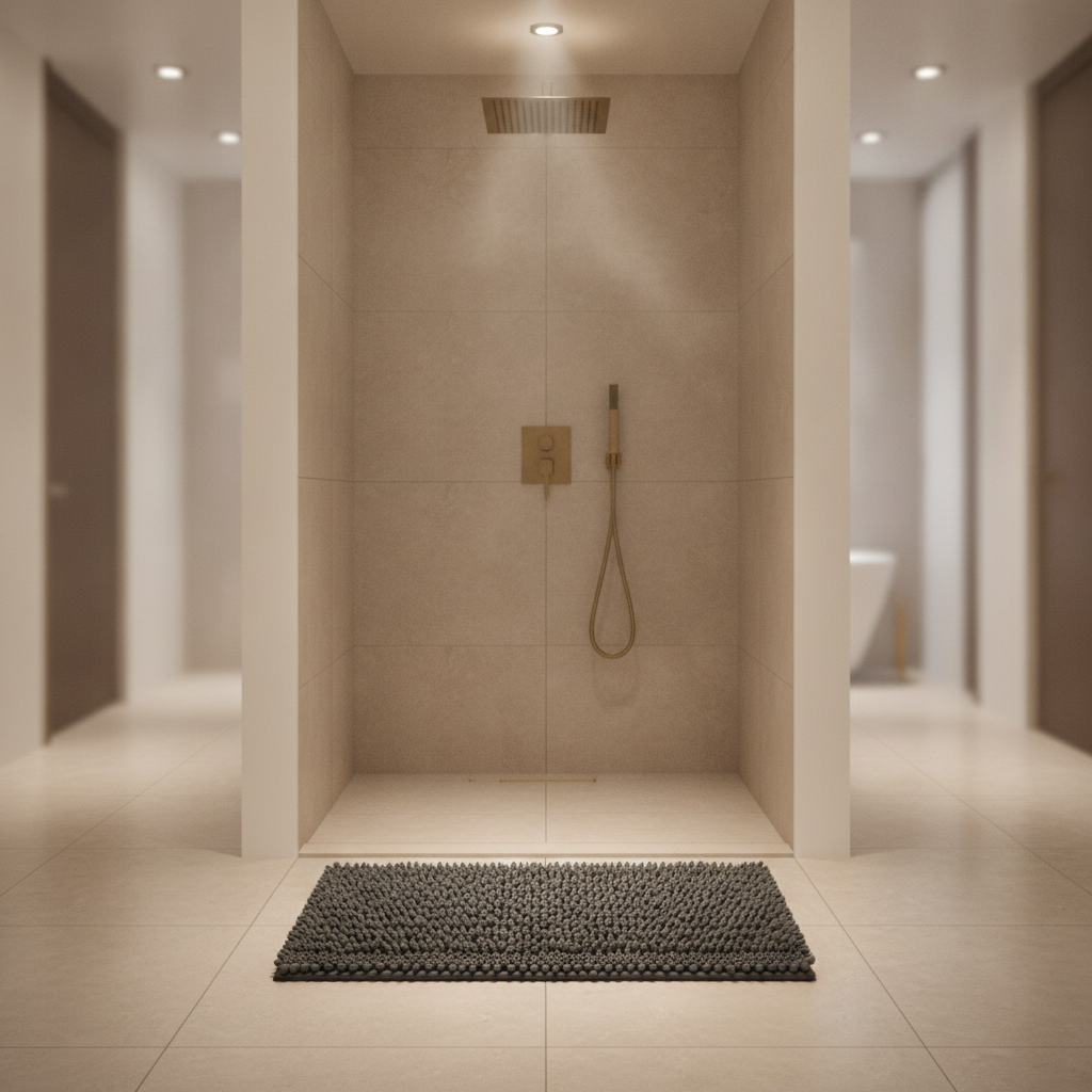 Shower Mat Exit