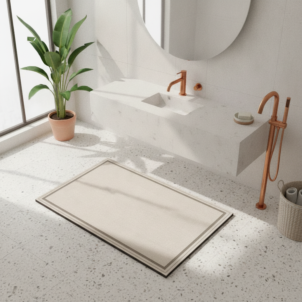 Diatomite Large Size Bath Mat