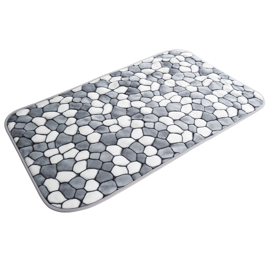 Pebble Gray Bath Mat