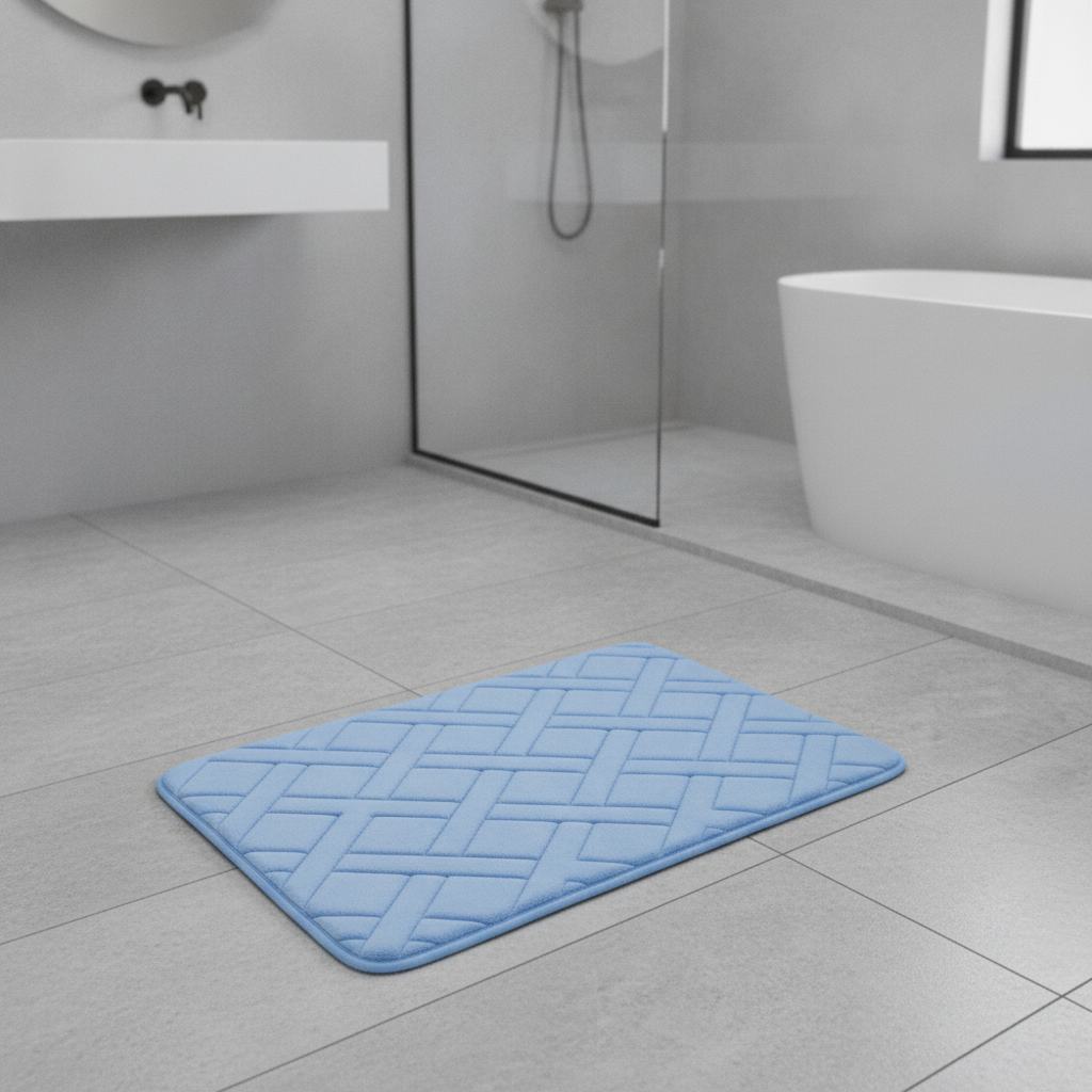 Thick Luxury Bath Mat - bathroom setting