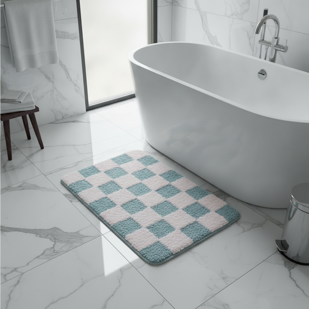 Peach Art Bath Mat - view 9