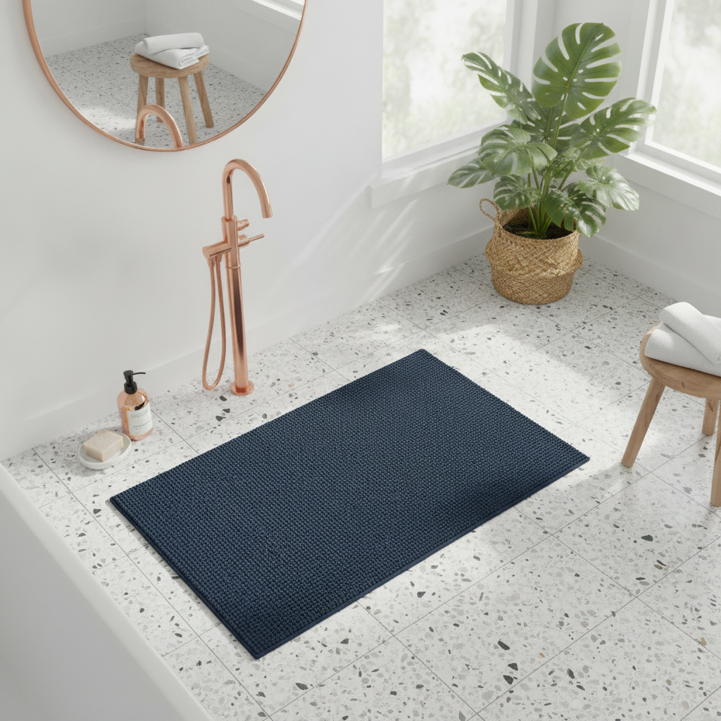 Soft Thin Bathroom Rug