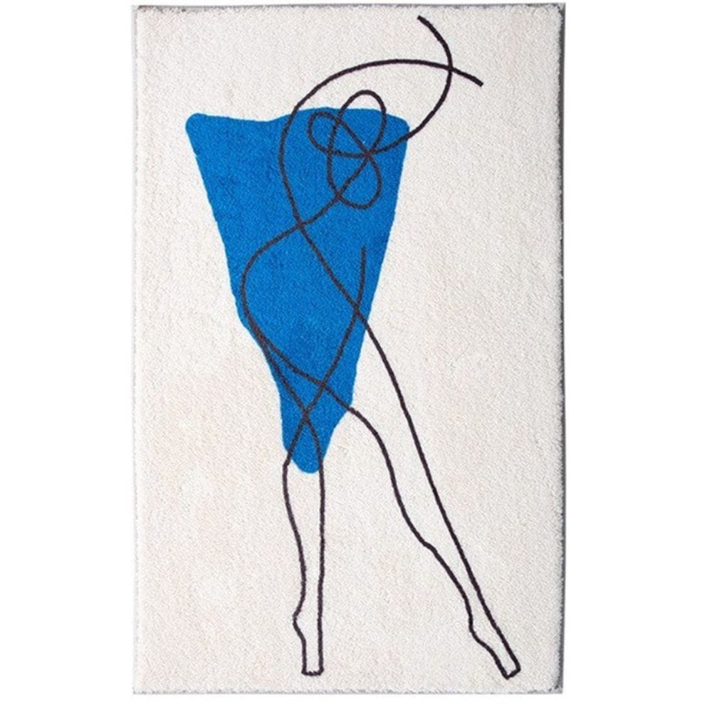 Abstract Art Bath Mat - view 38