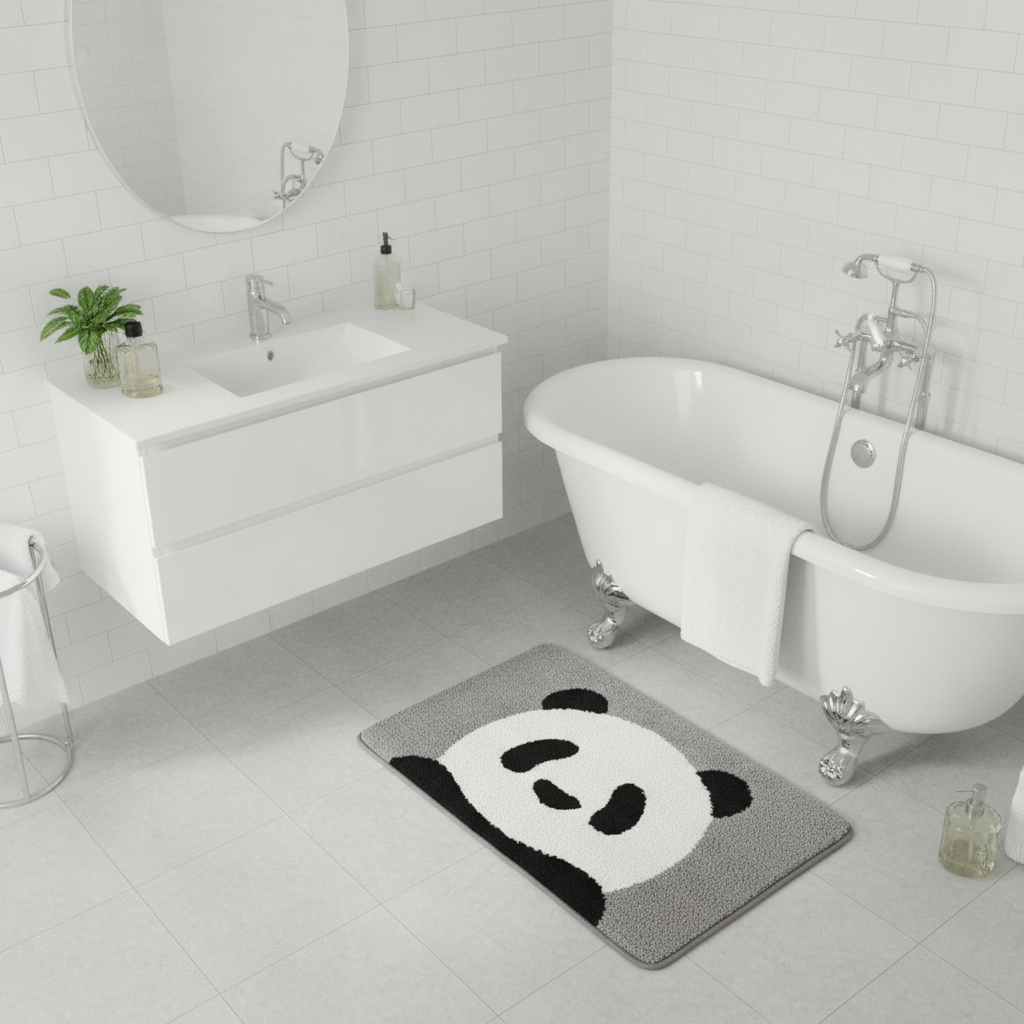 Panda Bath Mat