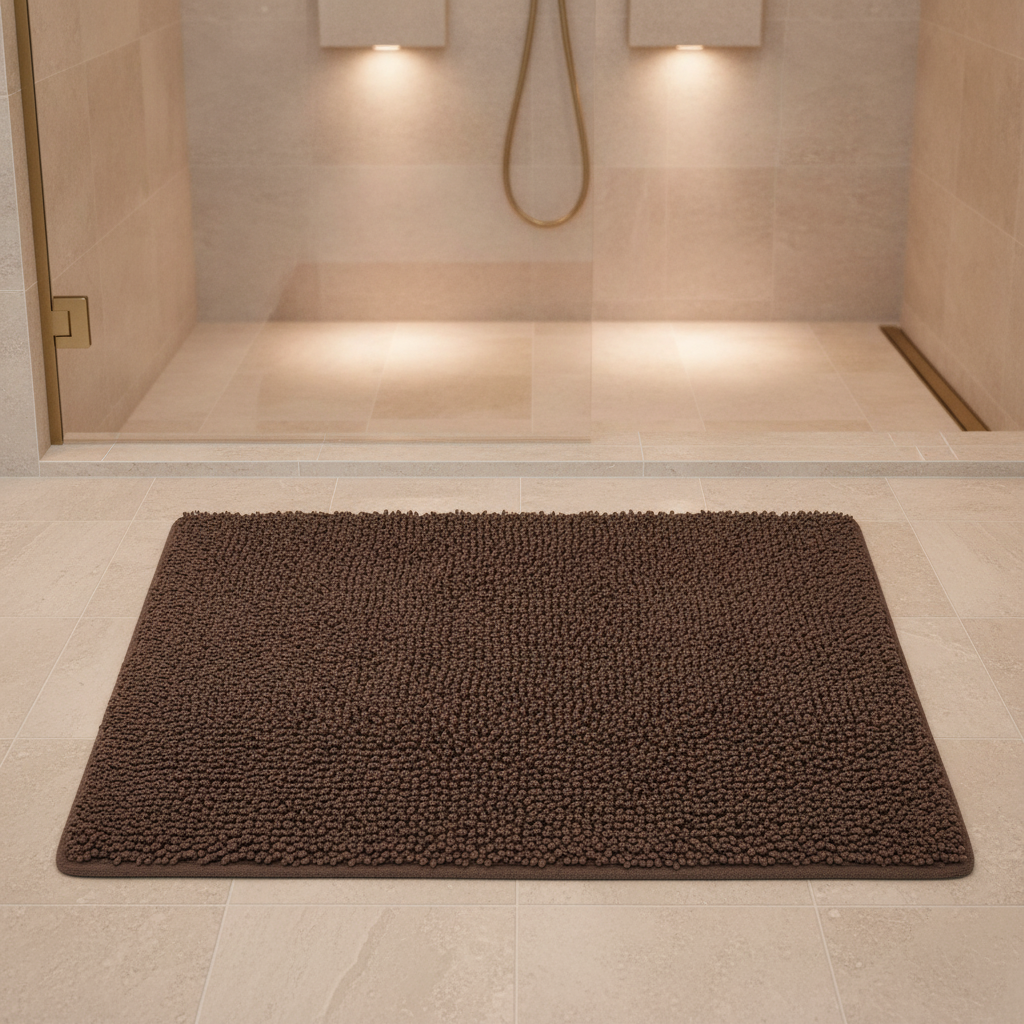 Brown Dark Bath Mat