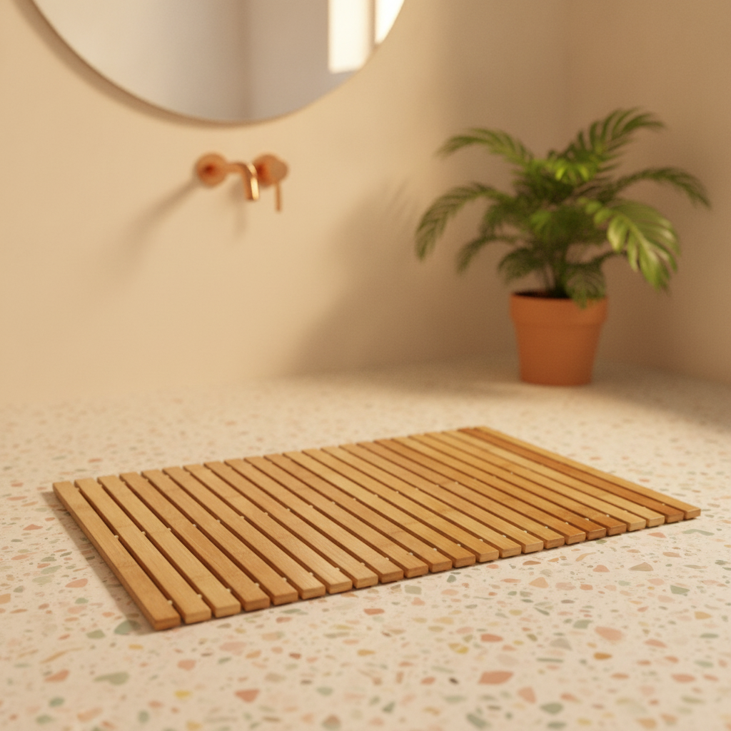 Bamboo Bath Mat