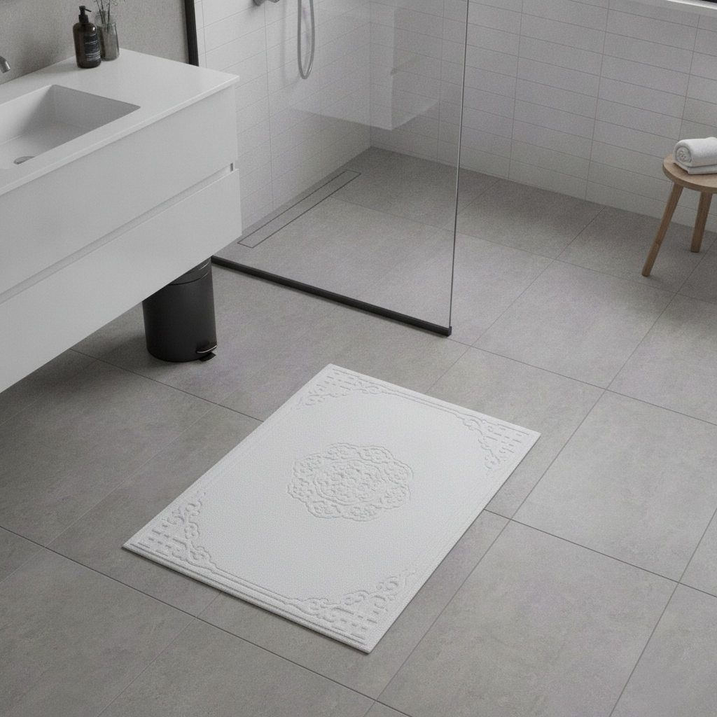 Cotton Thick Bath Mat
