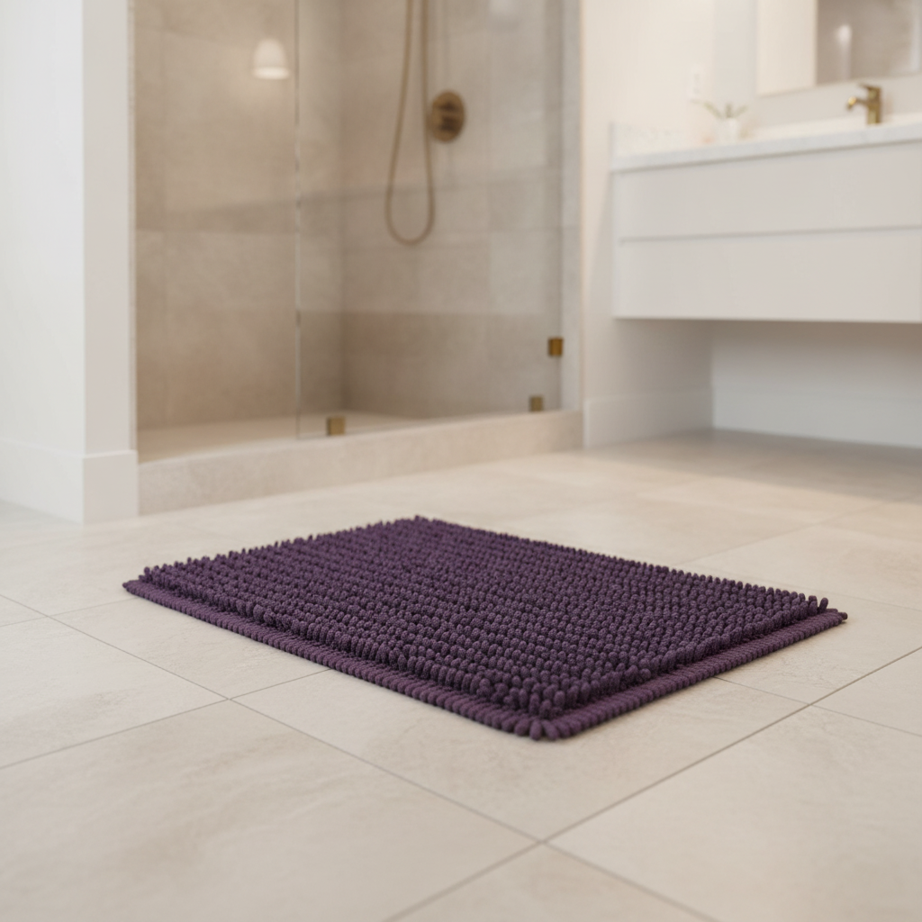 Purple Bath Mat