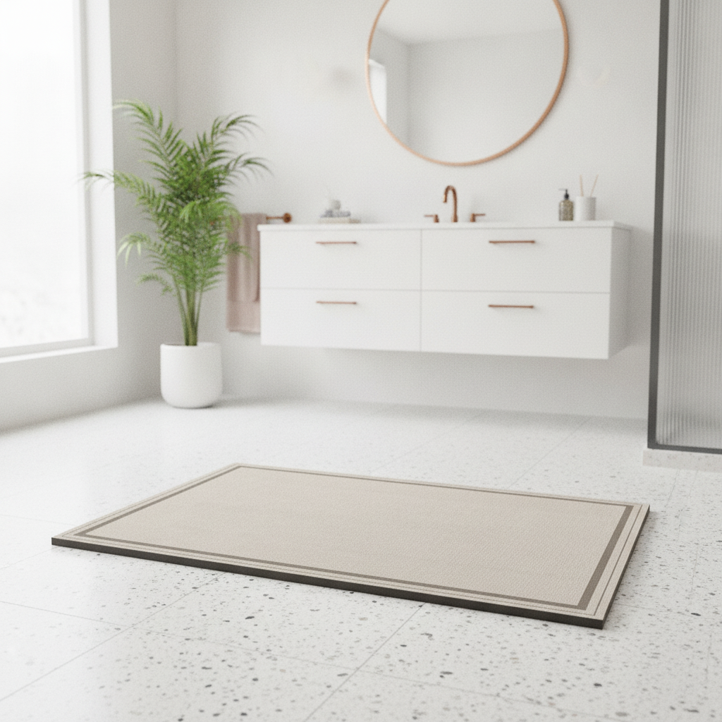 Diatomite Large Size Bath Mat
