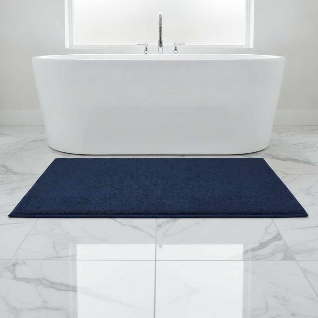 Large Microfiber Bathroom Rug