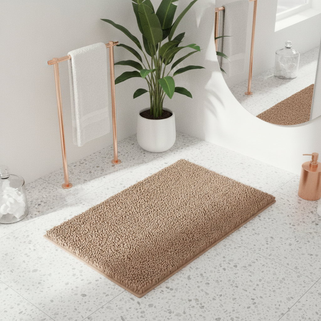 Caterpillar Bathroom Rug