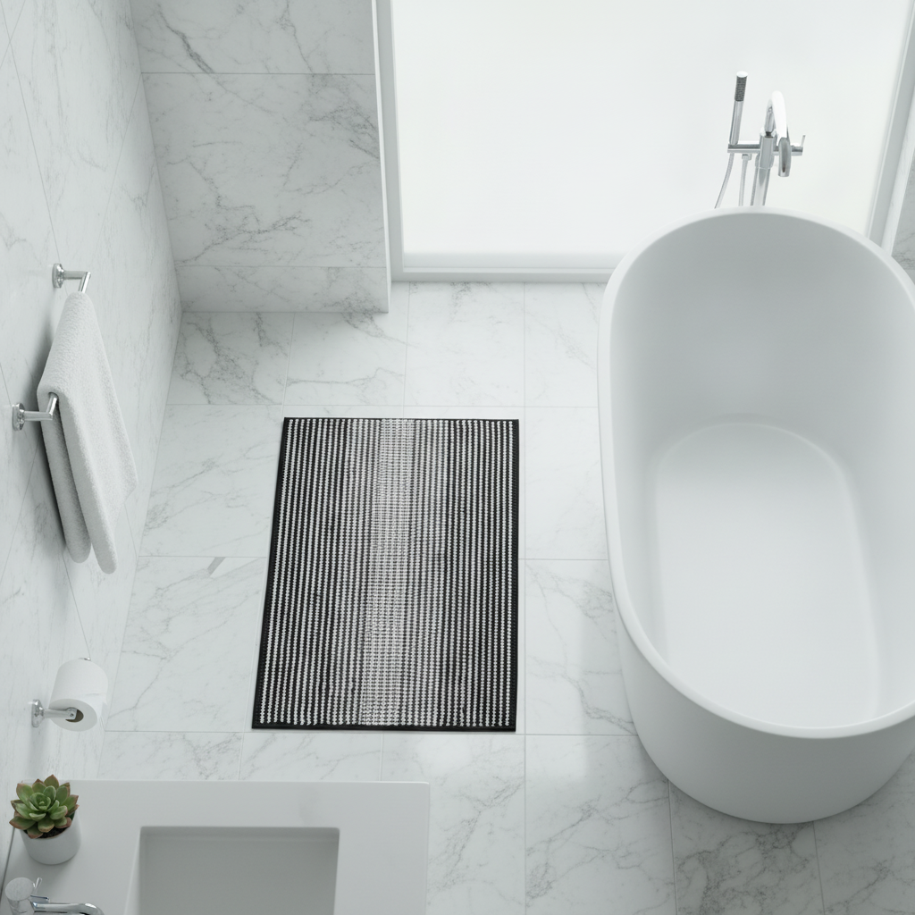 Softness Chenille Bath Mat - product detail