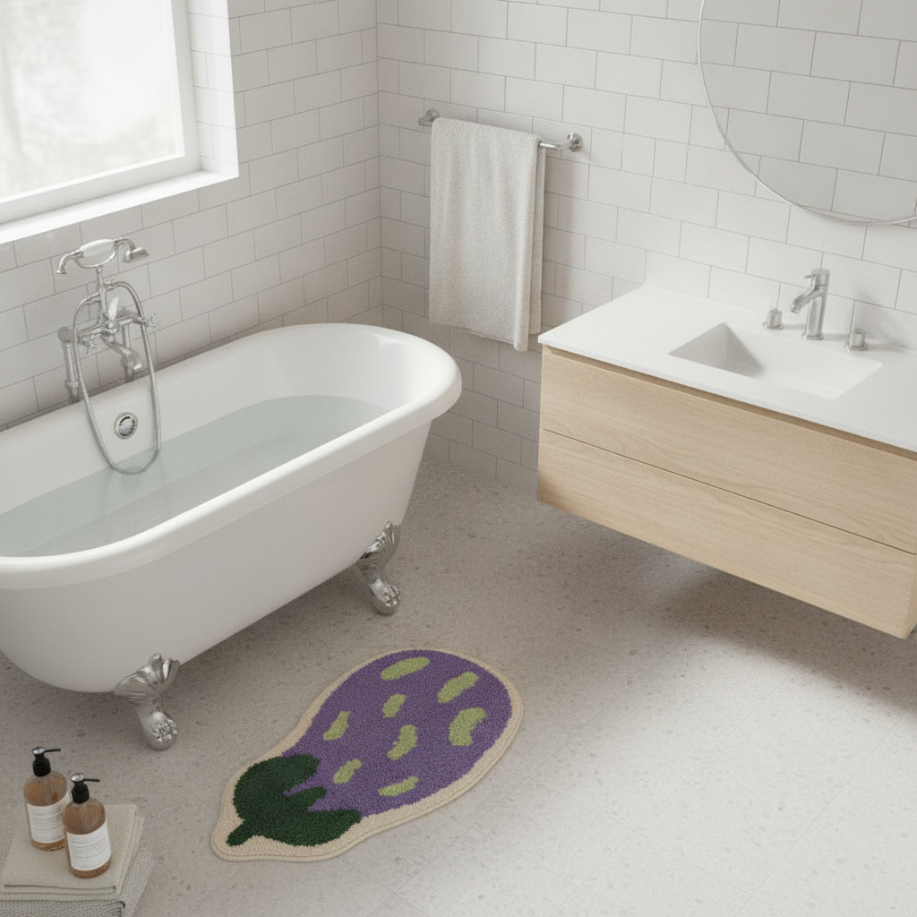 Vegetal Bath Mat - view 10