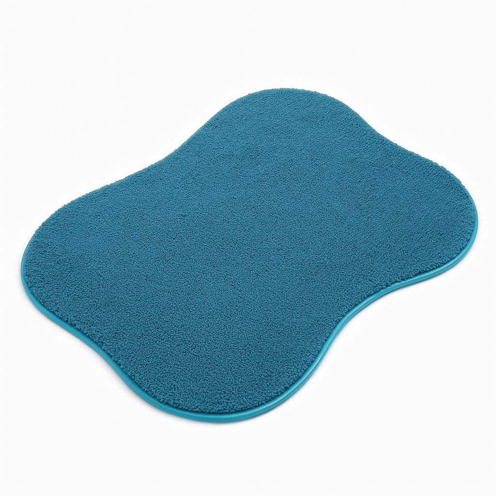 Blue Paon Bath Mat