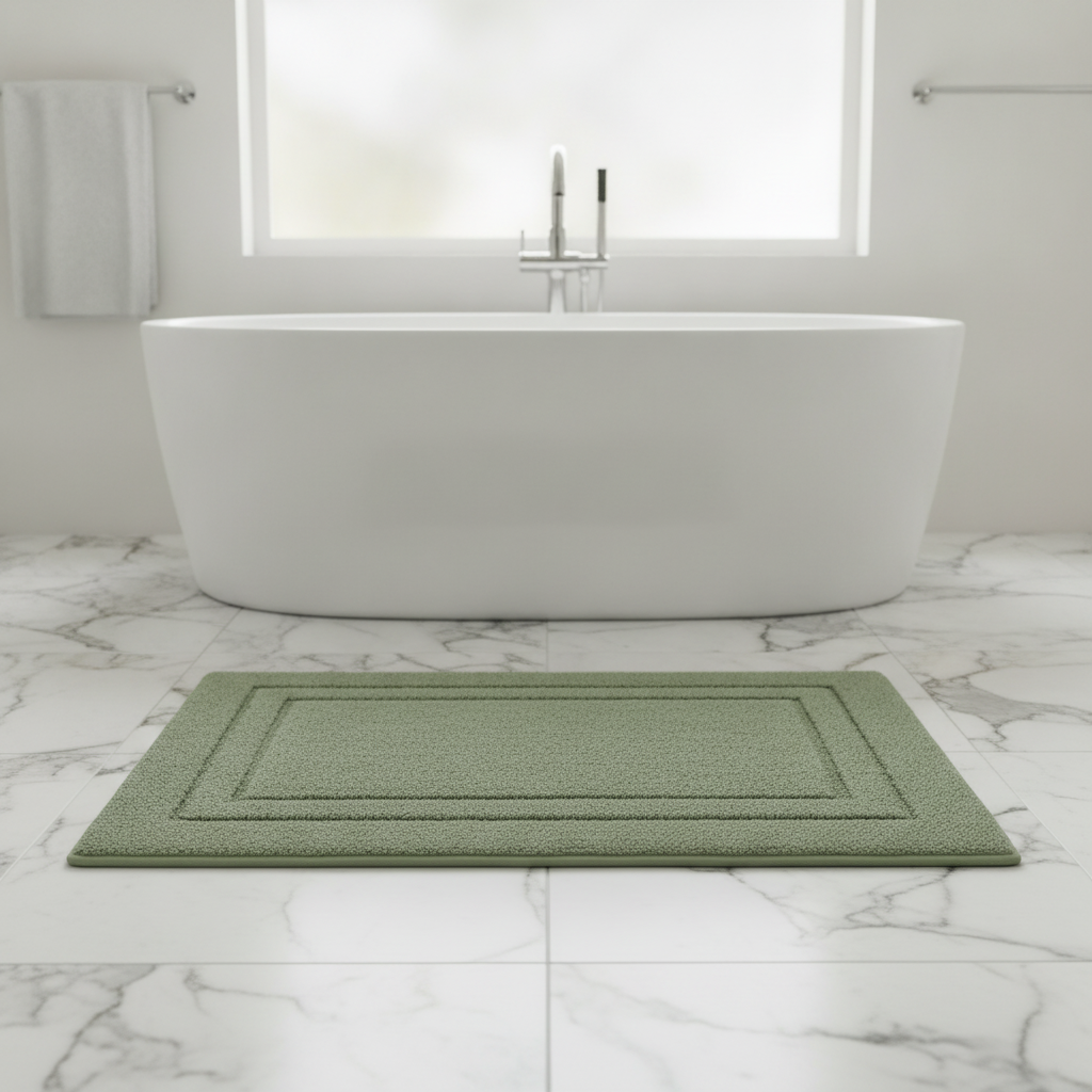 Absorbent Bathroom Rug