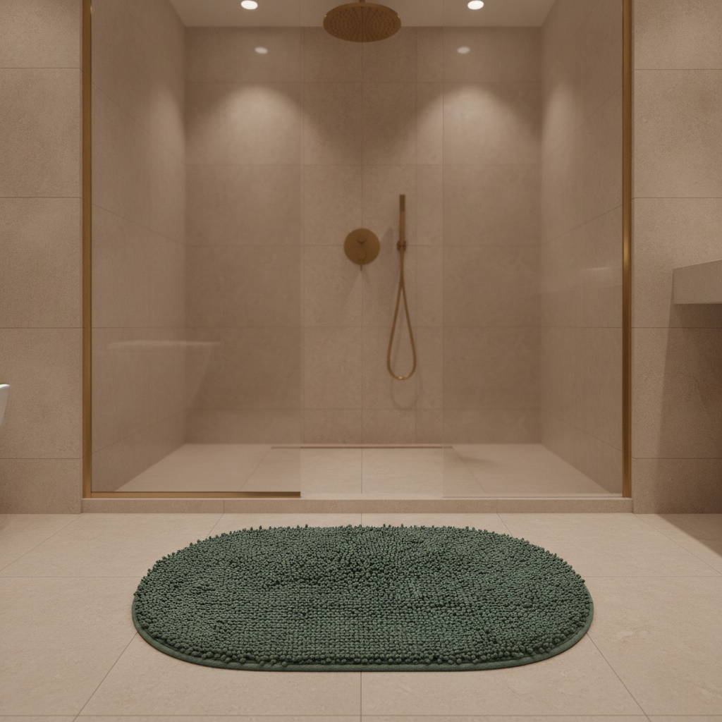 Green Dark Bath Mat - view 11