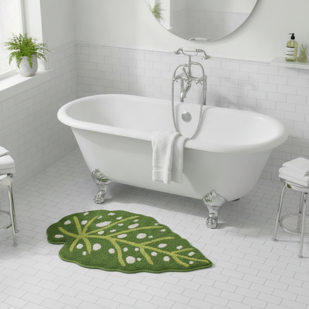 Shape Leaf Bath Mat - view 11