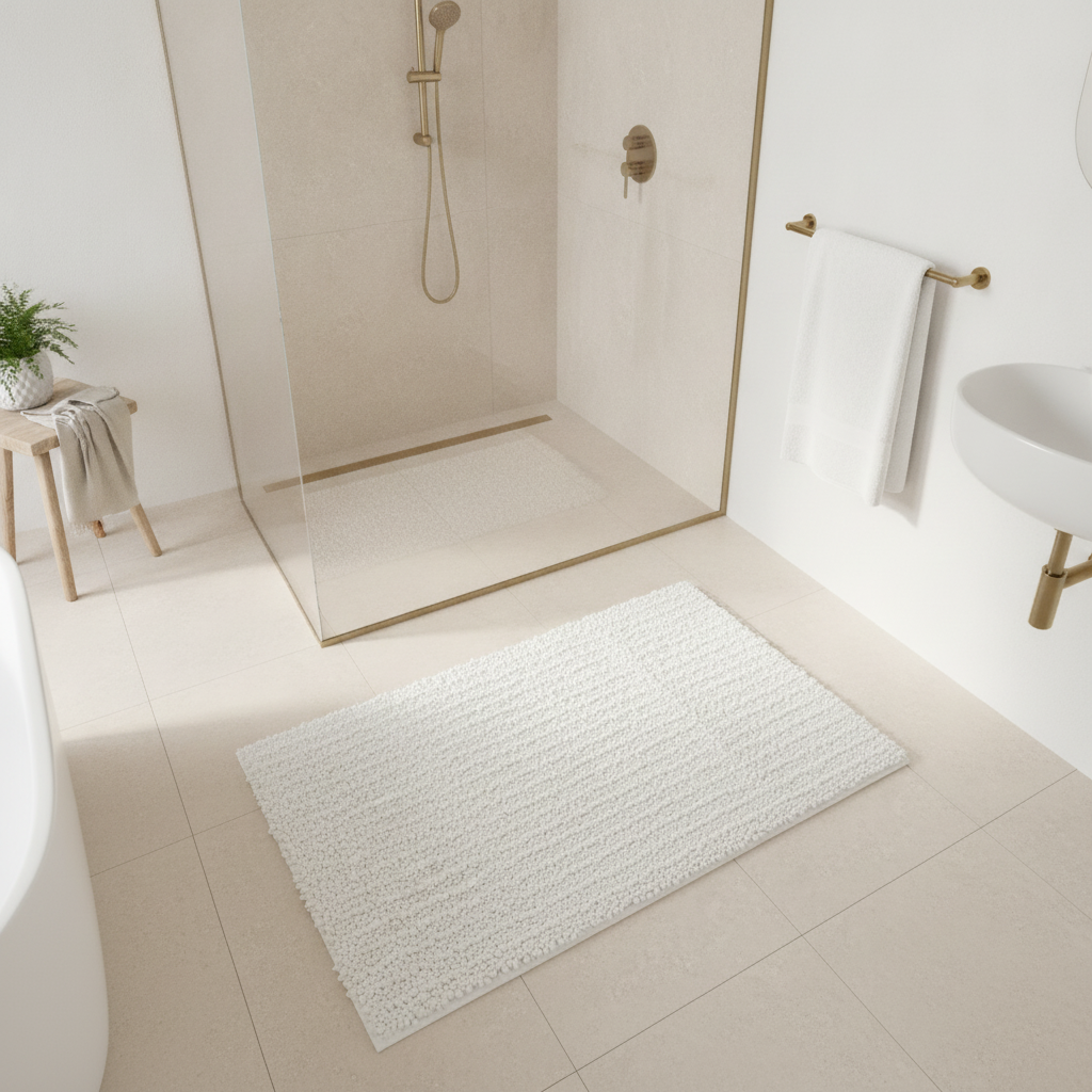 Fluffy Comfort Bath Mat