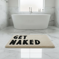 Get Naked Bathroom Rug