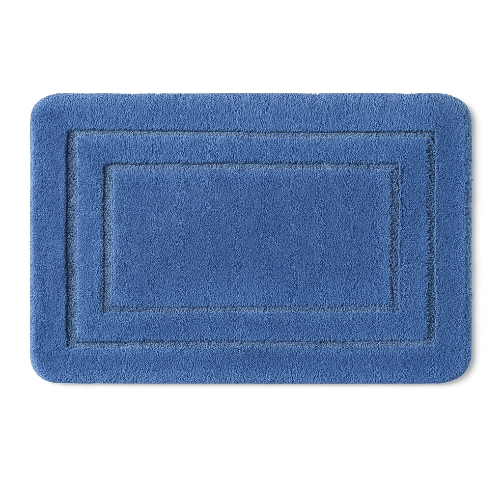 Blue Petrol Bath Mat