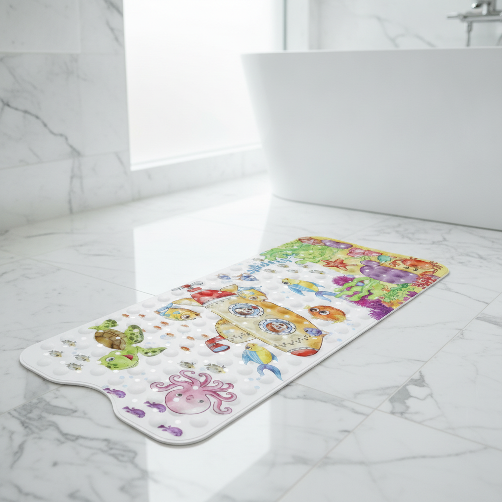 Bathtub Bottom Baby Bath Mat - color variations