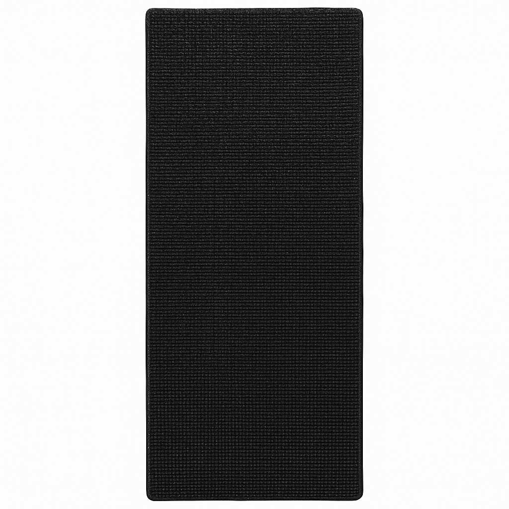 Caterpillar Black Bath Mat