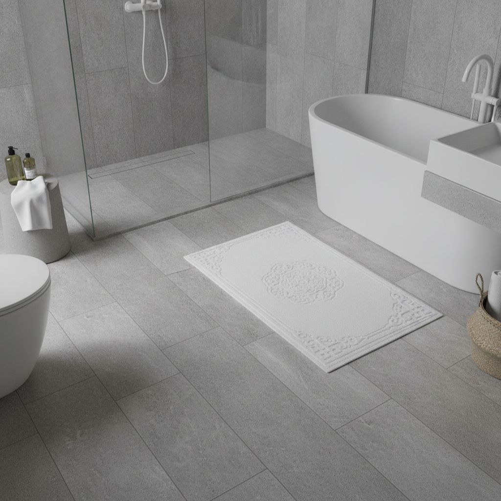 Long Bathroom Rug Sets