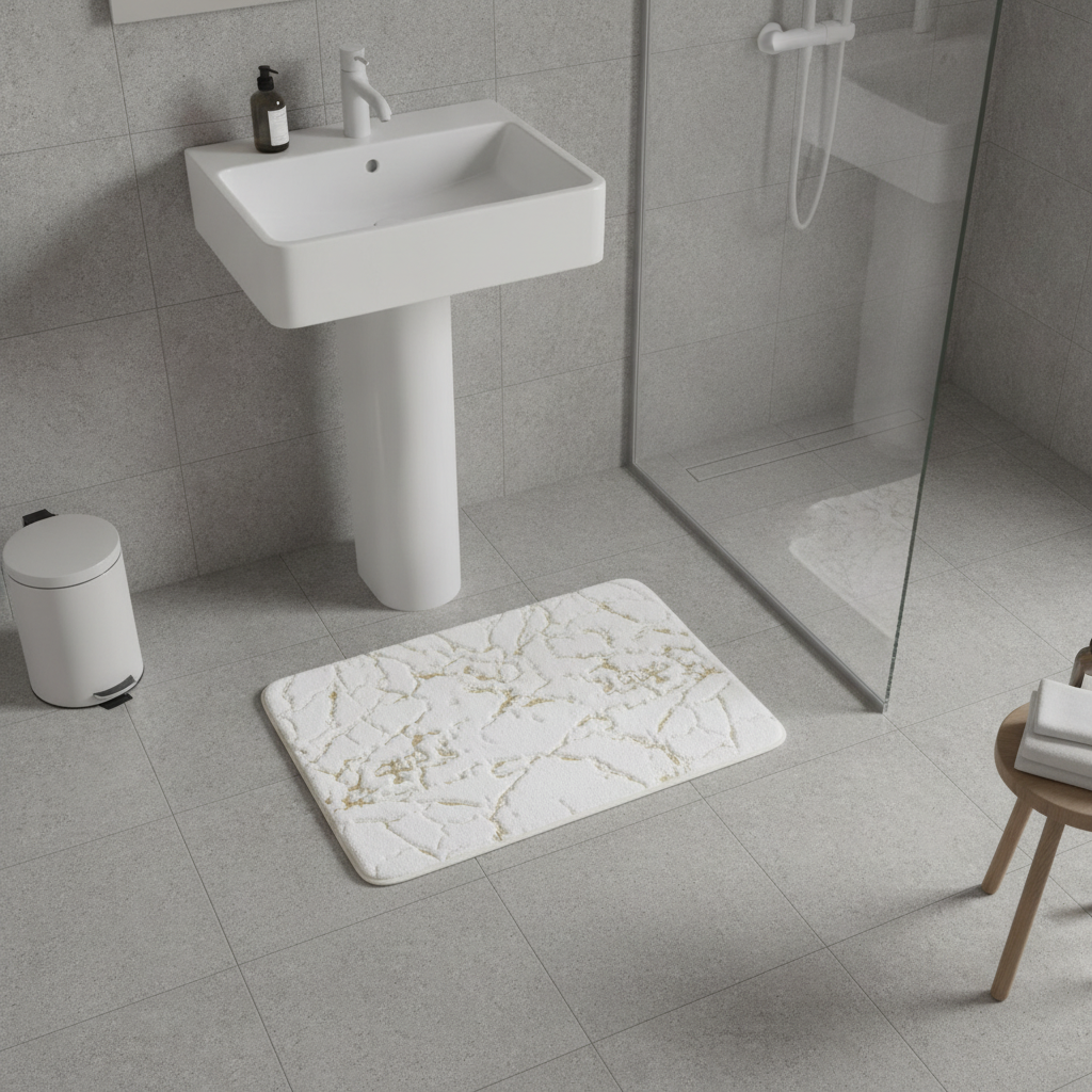Effect Marble Bath Mat - view 15