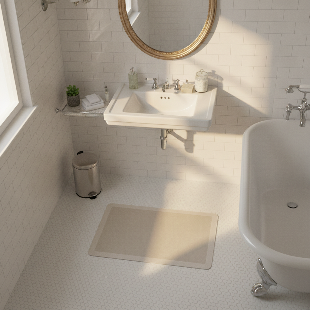 Custom Diatomite Bath Mat