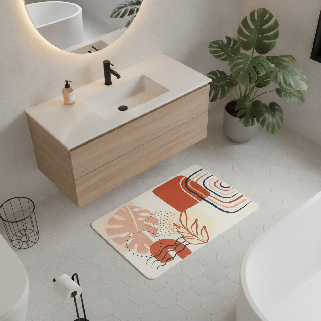 Extra Large Stone Bath Mat
