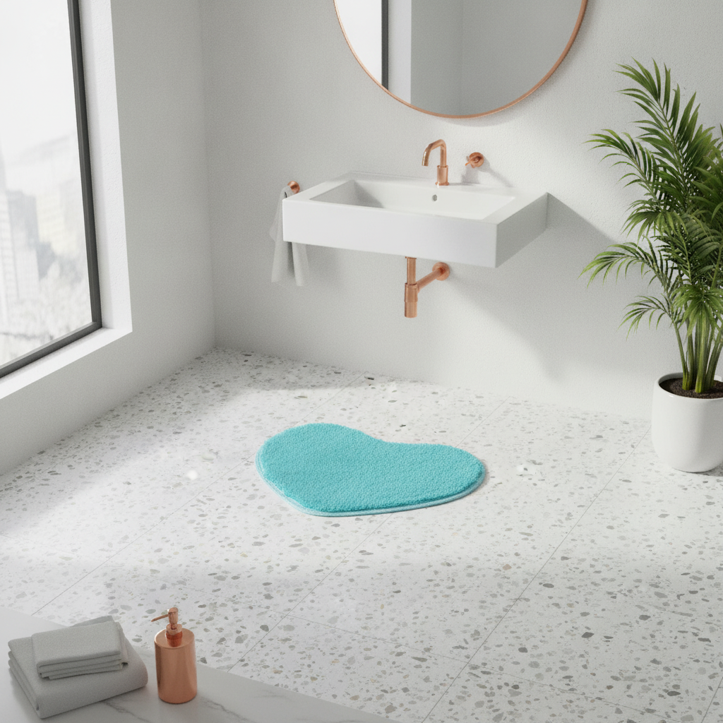 Microfiber Caterpillar Bath Mat