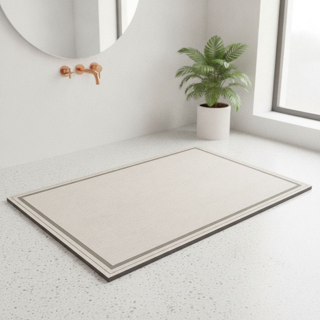 Diatomite Large Size Bath Mat
