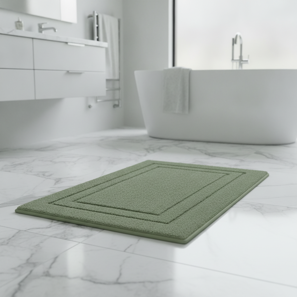 Absorbent Bathroom Rug