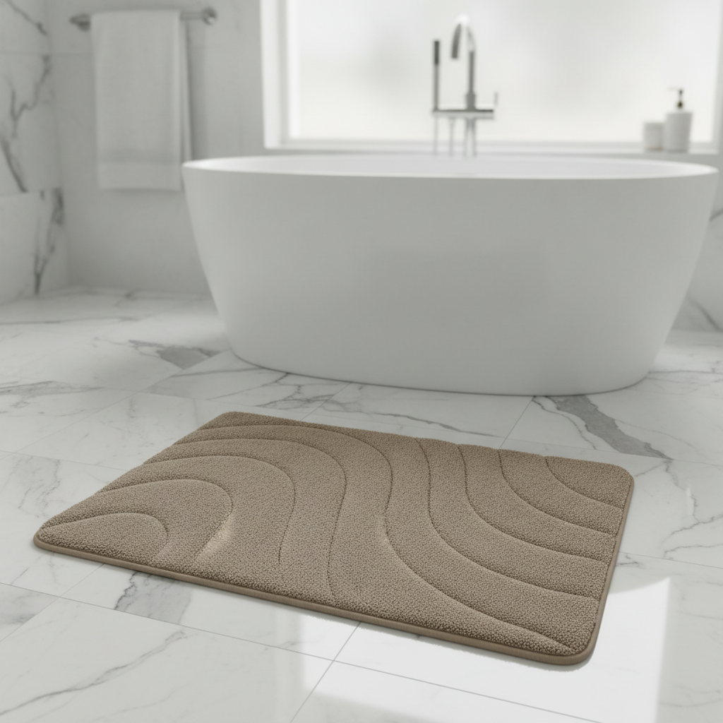Kaki Bath Mat
