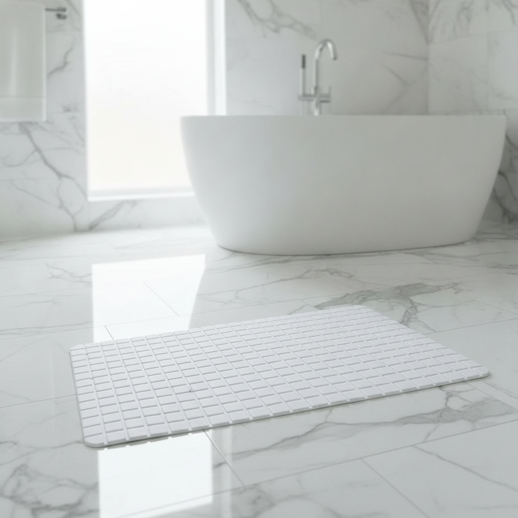 Non-Slip For Senior Shower Mat - bathroom setting