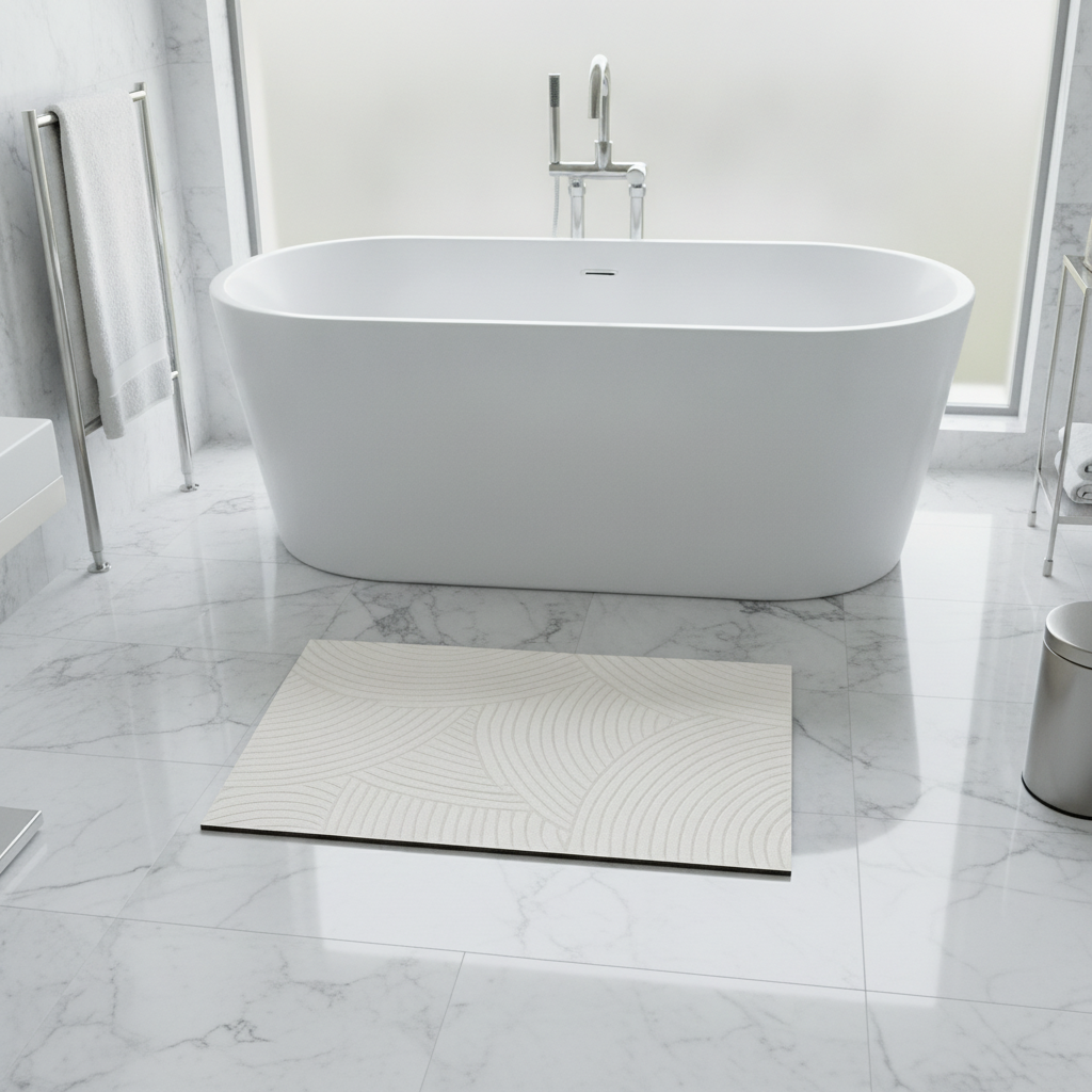 Design Pattern Bath Mat