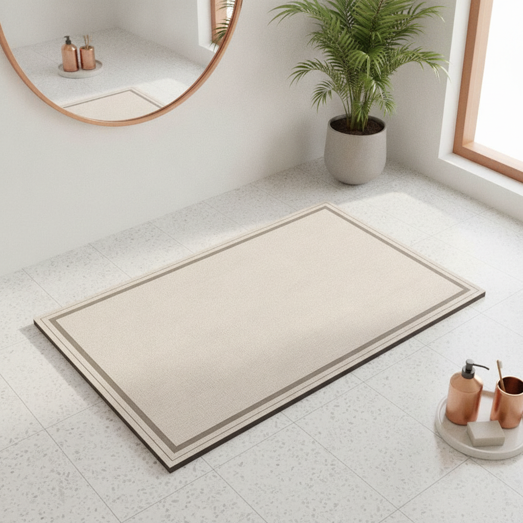 Diatomite Large Size Bath Mat