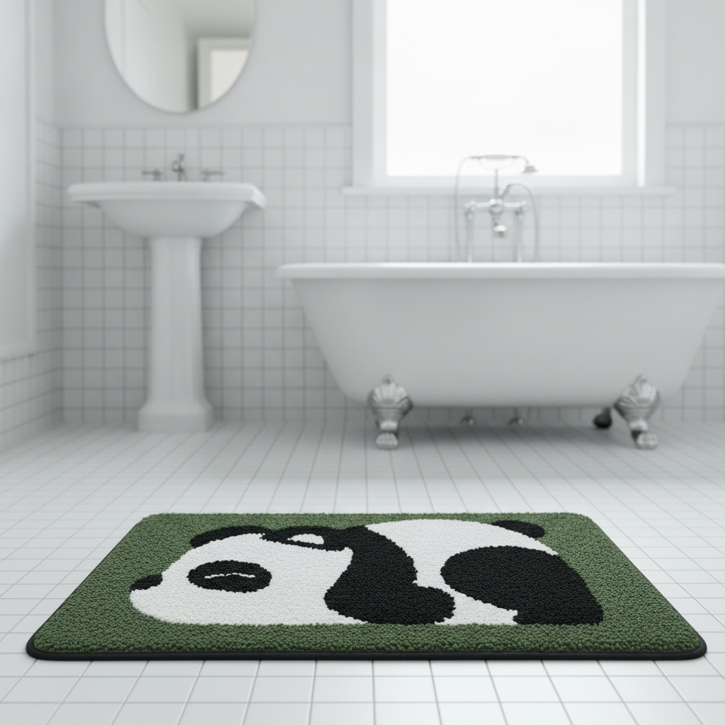Panda Bath Mat