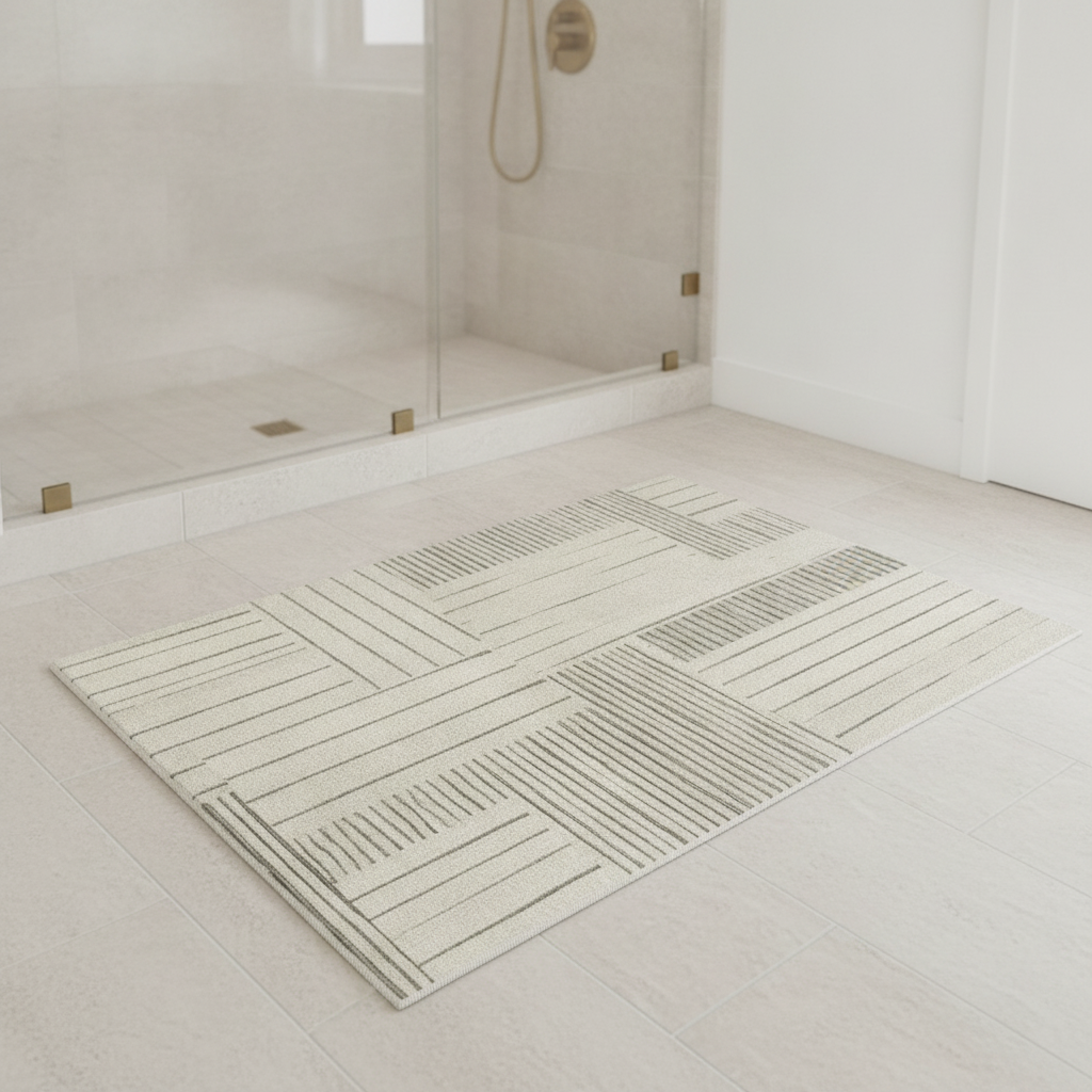 Diatomite Dark Bath Mat