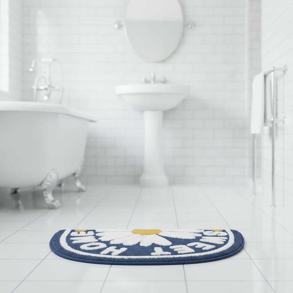 Thick Half Moon Bath Mat - view 9
