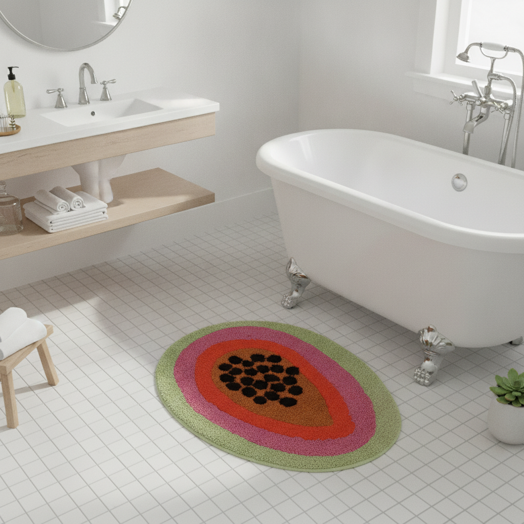 Original Fruit Bath Mat